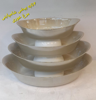 تابه مرغ بیضی ۴ عددی