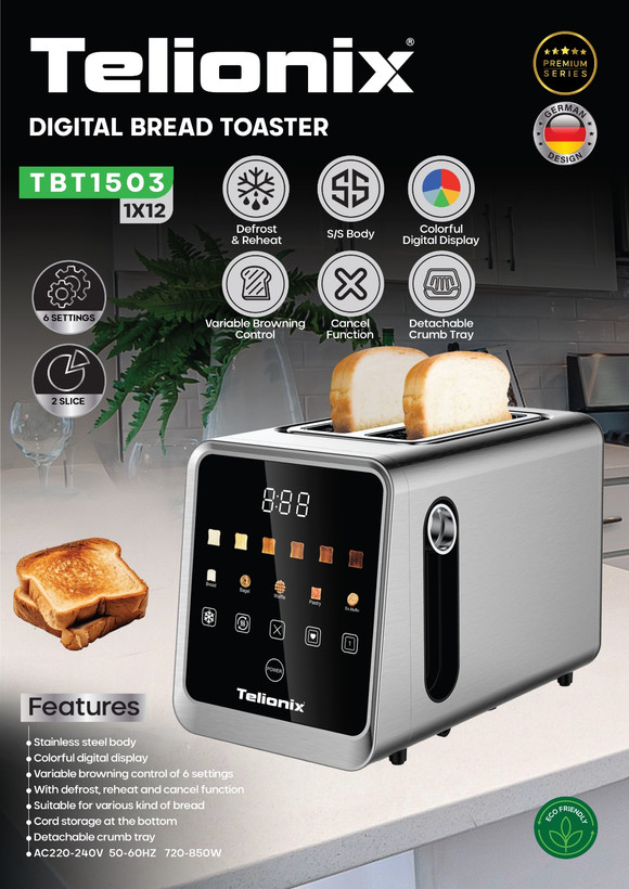 توستر تلونیکسTBT1503